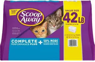 Scoop Away Complete Performance Plus, Clumping Cat Litter, Fresh Scent, 10.5 lbs, 4 ct