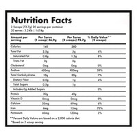 BLESSED Gainz Vegan Protein Powder - Vanilla Cinnamon Swirl - 3.24 lbs - BB 6/26