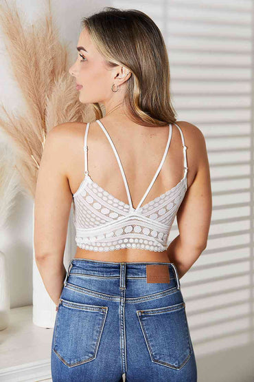 JadyK Emmy Double-Strap Lace Detail Bralette