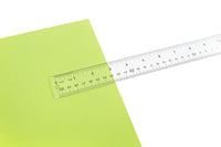 Westcott 10562 Acrylic Clear Ruler, 12 In