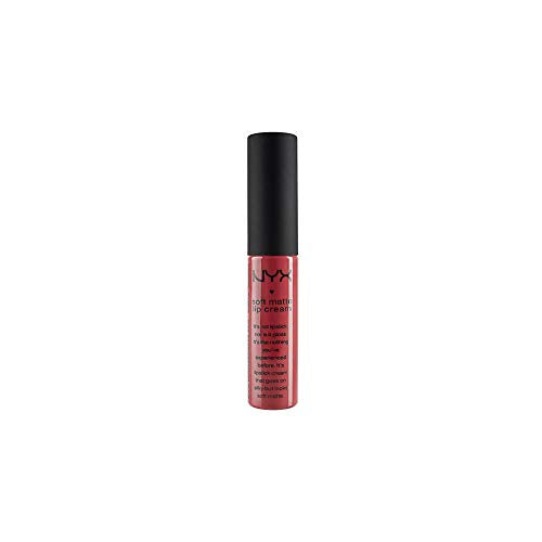 NYX PROFESSIONAL MAKEUP Soft Matte Lip Cream, Lightweight Liquid Lipstick - Amsterdam (Pure Red)