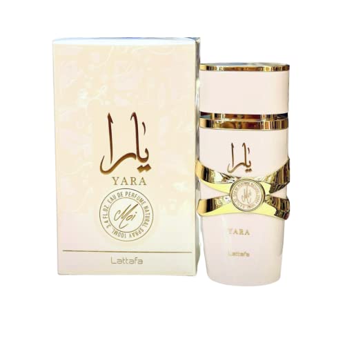 LATTAFA Yara Moi Eau de Parfum Spray for Women, 3.4 Ounce