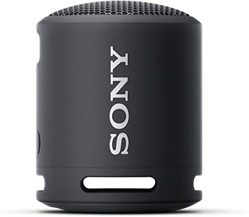 Sony SRSXB13/B Extra Bass Portable Waterproof Speaker with Bluetooth, USB Type-C, 16 Hours Battery Life