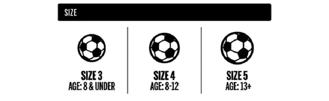WILSON Traditional Soccer Ball - Size 3, Black/White