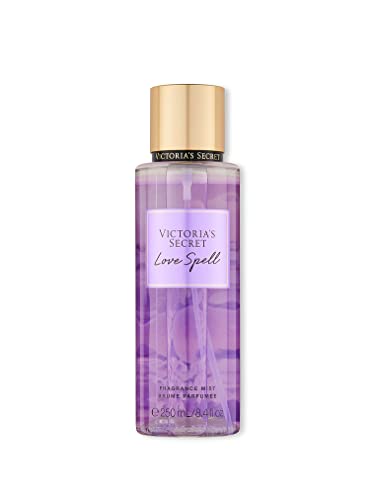 Victoria's Secret Love Spell Mist, Body Spray for Women, Notes of Cherry Blossom and Fresh Peach Fragrance, Love Spell Collection (8.4 oz)