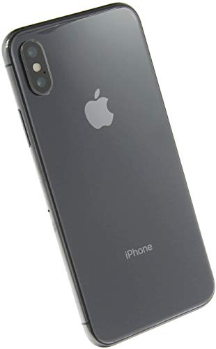Apple iPhone X, US Version, 64GB, Space Gray - Fully Unlocked (Refurbished)