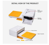 KODAK Dock Plus 4PASS Instant Photo Printer (4x6 inches) + 90 Sheets Bundle