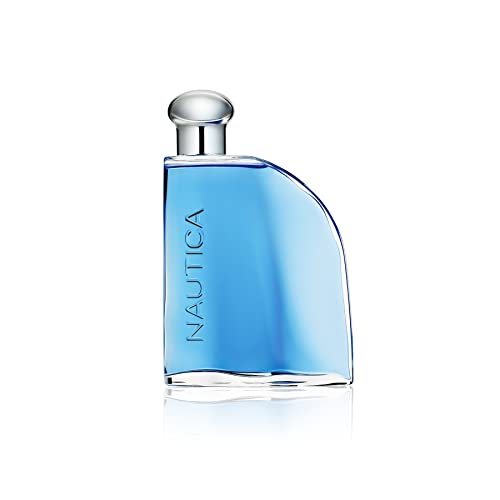 Nautica Blue Eau De Toilette for Men - Invigorating, Fresh Scent - Woody, Fruity Notes of Pineapple, Water Lily, and Sandalwood - Everyday Cologne - 3.4 Fl Oz