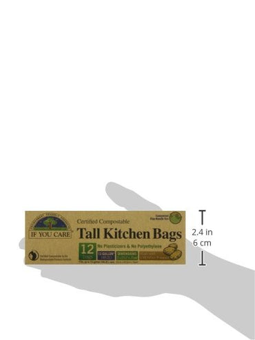 If You Care Tall Kitchen Bags, 13 gal, 12 Count