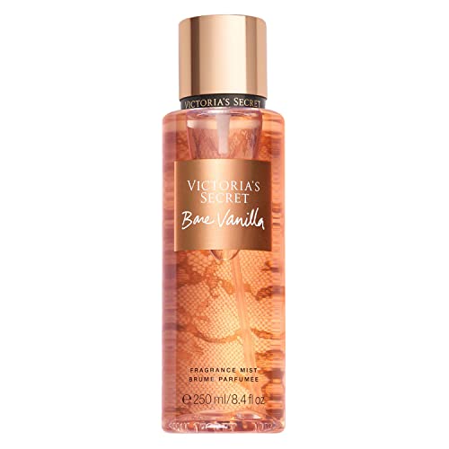 Victoria's Secret Bare Vanilla Body Spray for Women, Notes of Whipped Vanilla and Soft Cashmere, Bare Vanilla Collection (8.4 oz)