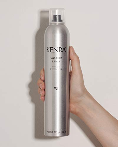 Kenra Professional Volume Spray 25 50% | Super Hold Finishing & Styling Hairspray | Flake-free & Fast-drying | Wind & Humidity Resistance | All Hair Types | 10 oz