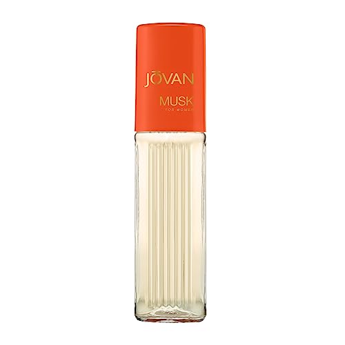 Jovan Musk Eau de Cologne Spray, Sexy Cologne for Women, Vegan Formula, 2.0oz