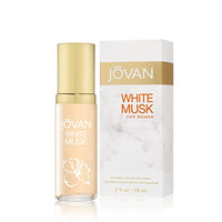 Jovan White Musk Eau de Cologne Spray, Enticing Cologne for Women, Vegan Formula, 2.0oz