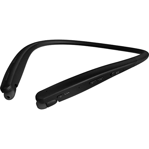 LG Tone Style HBS-SL5 Bluetooth Wireless Stereo Neckband Earbuds Tuned by Meridian Audio,Black, 2.3 (Preowned)