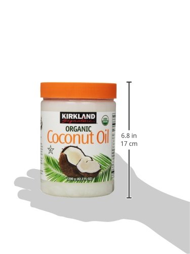 Kirkland Signature Organic Coconut Oil Cold Pressed Unrefined 42.3 Fl oz