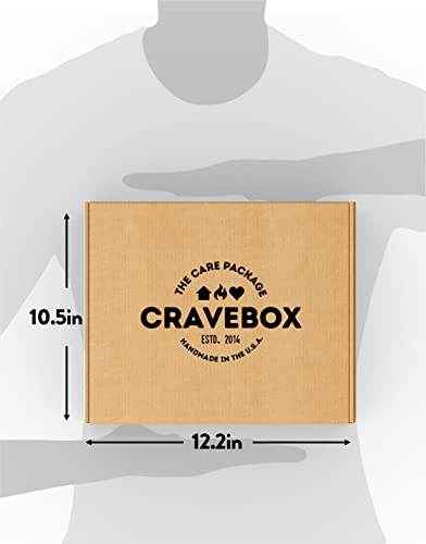 CRAVEBOX Snack Box (50 Count) Valentines Variety Pack Care Package Gift Basket Adult Kid Guy Girl Women Men Birthday College Student Office School