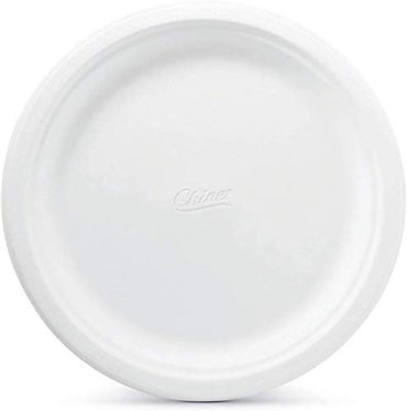 Chinet Classic White Paper Dinner Plates, 10 3/8 Inch, 165 Count, Whitish Brown (CHINET165DINER)