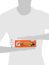 Gatorade Whey Protein Bars, Chocolate Caramel,12 Count (Pack of 1)