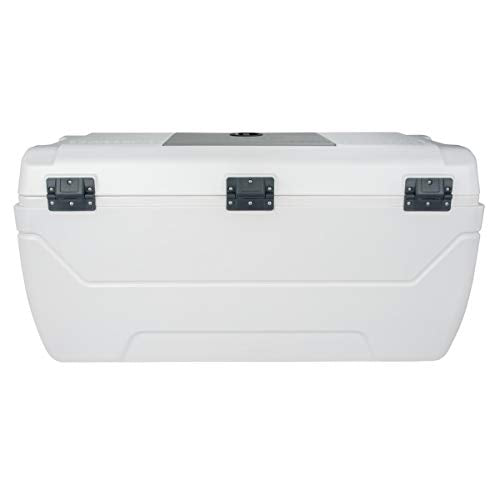 Igloo Contour Maxcold Cooler, 165 quart/156 L, White