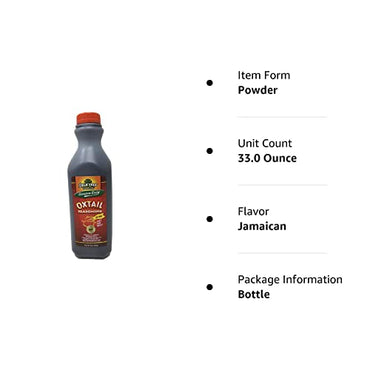 Spur Tree Oxtail Seasoning – Oxtails Seasoning to Experience Authentic Jamaican Cuisine – All-Natural And Fresh Ingredients – Oxtail Seasoning Jamaican (33 Oz)