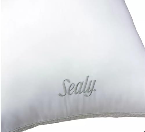 sealy Sterling Collection Down Alternative Pillows 400 Thread Queen - 2 Pack