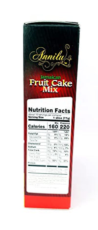 Jamaican Fruit Cake Mix - 3.4lbs (Pack of 2) by Annilu, Product of Jamaica