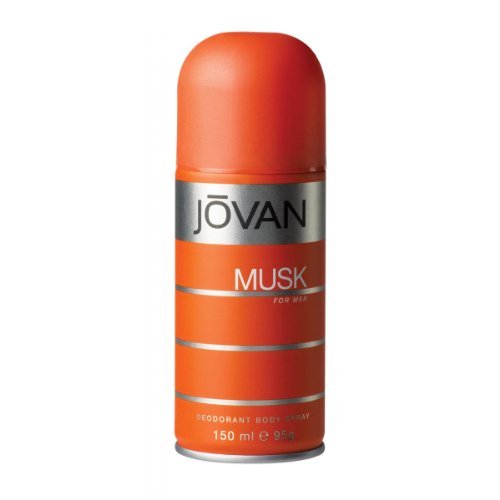 Jovan Musk Deodorant Spray for Men, 150 ml by Jovan