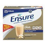 Ensure plus nutrition shake, vanilla, gain or maintain a healthy weight, 8-fl. oz. plastic bottles 30 count, 30pk