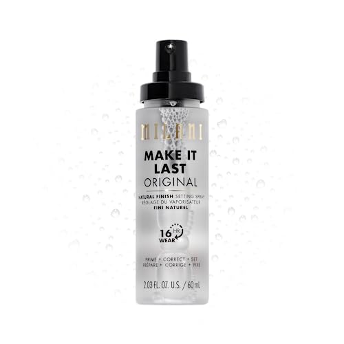 Milani Make It Last Original - Natural Finish 3-in-1 Setting Spray and Primer- Prime + Correct + Set Makeup Finishing Spray - Long Lasting Makeup Primer and Spray (2.03 Fl. Oz.)