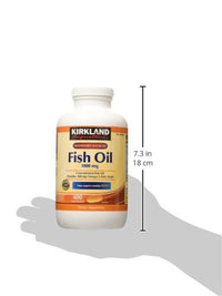 Kirkland Signature hgar Fish Oil Concentrate 2 Pack, 400 Count (Pack of 2)