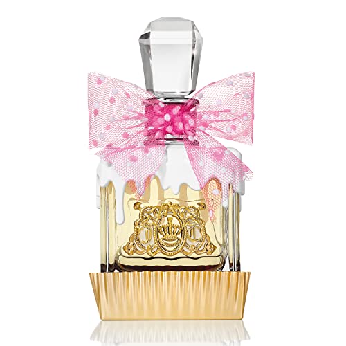 Juicy Couture, Viva La Juicy Sucre Eau De Parfum, Women's Perfume with Notes of Peach, Orange Flower & Whipped Cream - Fruity & Sweet Perfume for Women, EDP Spray, 3.4 Fl Oz