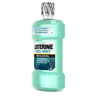 Listerine Zero Clean Mint Mouthwash for Fresher Breath and Good Oral Hygiene,1.5L