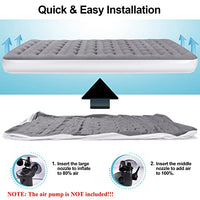 CAMULAND Air Mattress, Camping Inflatable Mattress Lightweight Inflatable Bed Air Mattress for Home, Travel, RV Tent and SUV Truck