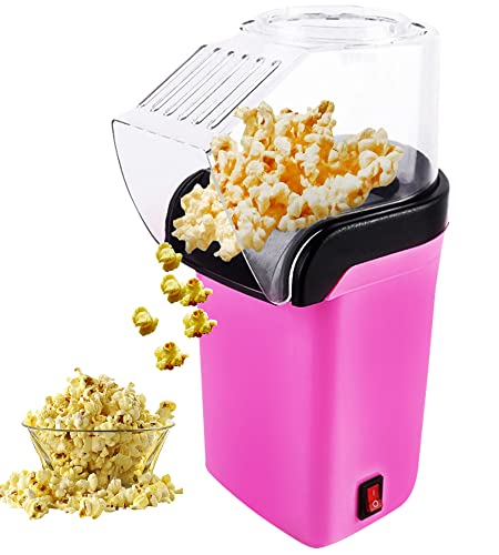 5 Core Hot Air Popcorn Popper 1100W Electric Popcorn Machine Kernel Corn Maker, Bpa Free, 16 Cups, 95% Popping Rate, 3 Minutes Fast, No Oil Healthy Snack for Kids Adults, Home, Party & Gift POP P