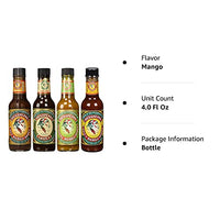 PICKAPEPPA SAUCES VARIETY 4PK ( BROWN - HOT MANGO SAUCE - SPICY MANGO SAUCE - GINGERY MANGO SAUCE)