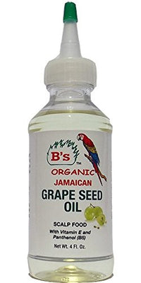 Organic Jamaican Grape Seed Oil Scalp Food, 4 oz.