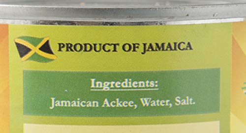 Country Isle Jamaican Ackee in the Can (6-Pack), Perfect with Saltfish and Breadfruit, Tree Fresh