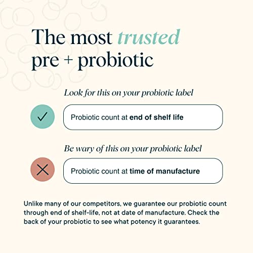 Ora Organic Probiotics and Prebiotics for Digestive Wellness - 16 Billion CFU, 6 Clinically Studied Strains, Vegan, Dairy & Gluten Free, Nourish Your Gut Health, 60 Capsules