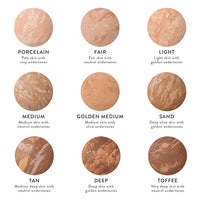 LAURA GELLER NEW YORK Award-Winning Baked Balance-n-Brighten Color Correcting Powder Foundation - Medium - Buildable Light to Medium Coverage - Demi-Matte Natural Finish