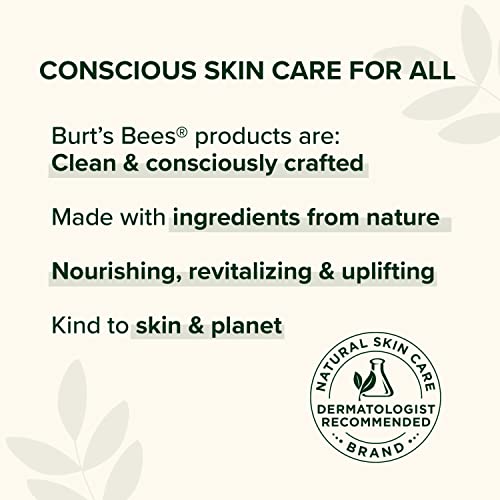 Burt's Bees Christmas Gifts, 5 Stocking Stuffers Products, Everyday Essentials Set - Original Beeswax Lip Balm, Deep Cleansing Cream, Hand Salve, Body Lotion & Coconut Foot Cream, Travel Size