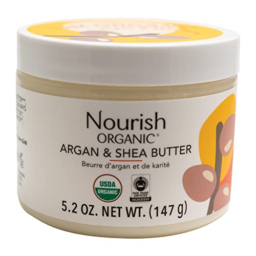 Nourish Organic Argan & Shea Butter 5.2 Ounce