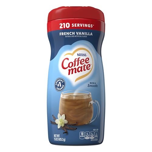 Nestle Coffee mate French Vanilla Powder Coffee Creamer 1 Pack (15 Oz)