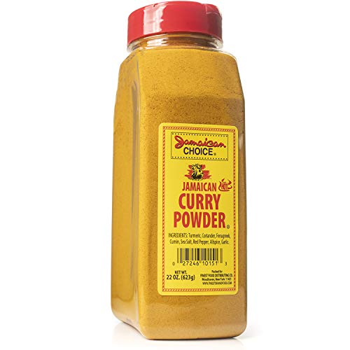 Jamaican Choice HOT Curry Powder, Kosher | 22 Oz