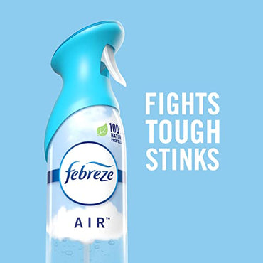 Febreze Air Fresheners, Bathroom Spray Room Fresheners, Odor-Fighting Air Freshener Apple Cider, Cranberry Tart, Heavy Duty Crisp Clean, 8.8 oz. Aerosol Can, Pack of 3