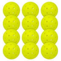 Franklin Sports Outdoor - X-40 Pickleball Balls - USA (USAPA) Approved - 12 Pack Outside - Optic Yellow - US Open Ball