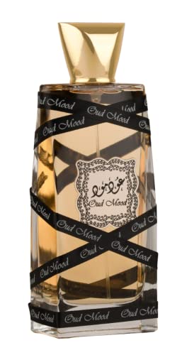 Lattafa Perfumes Oud Mood for Unisex Eau de Parfum Spray, 3.4 Ounce