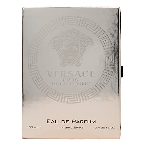 Versace Eros Eau De Parfum Spray 3.4 oz Women