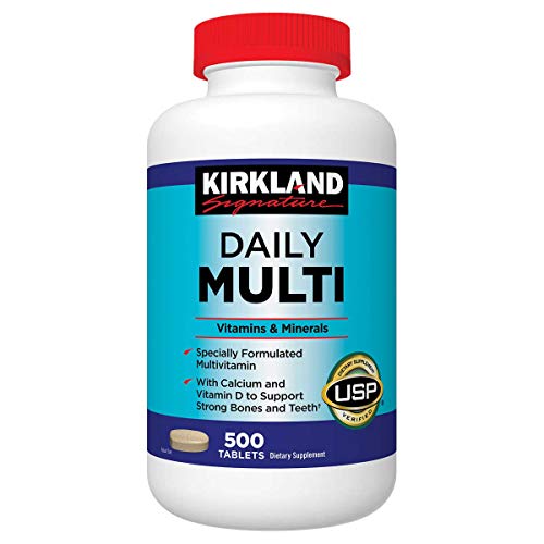 Kirkland Signature Daily Multi, 500 Tablets (2 Pack)