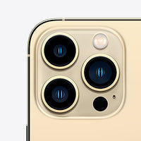 Apple iPhone 13 Pro (128GB, Gold) [Locked] + Carrier Subscription