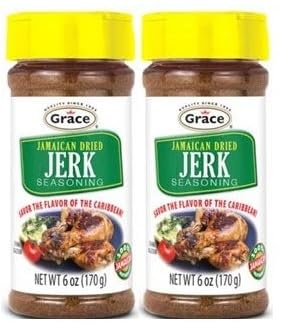 GRACE JAMAICAN DRIED JERK SEASONING 6 OZ 2PK